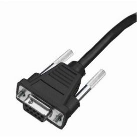 Honeywell RS232 kabel, DB9 male, 5 meter, recht, zwart, Geschikt voor Stratos 2400