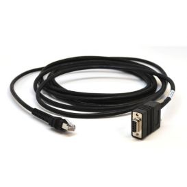 RS-232 kabel, 2 meter, Recht,  TxD on PIN 2