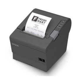 2e Kans: Epson TM-T88V, USB, RS232, donkergrijs, incl. EU voeding