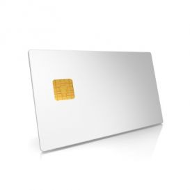 PVC pasjes, met 2 GB chip met 256 verschillende karakters, ISO7816 -> Per 100 stuks