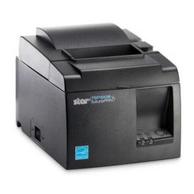2e Kans: STAR TSP143IIU+, USB, 8 DOTS/MM (203 DPI), CUTTER, ZWART, INCL. USB KABEL EN EU NETSNOER